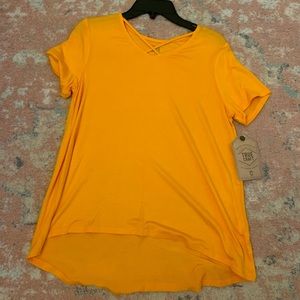 Girls mustard shirt